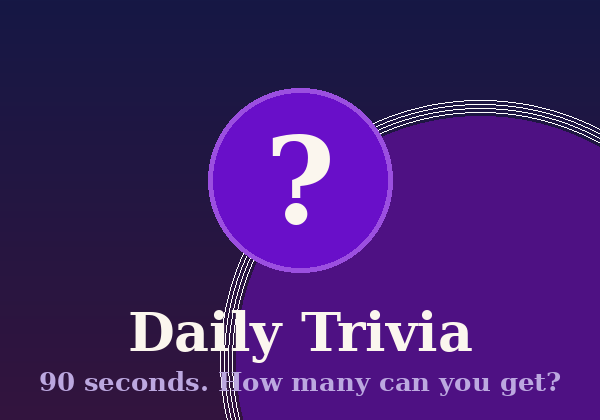 Daily Trivia